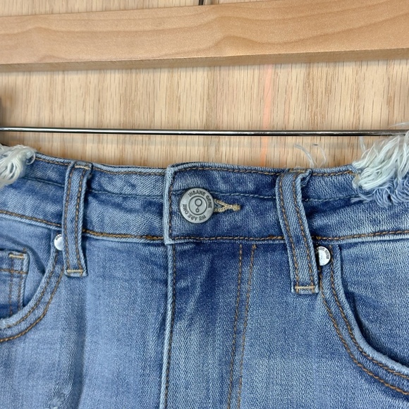 Insane Gene Distressed Deni Shorts - Picture 3 of 9